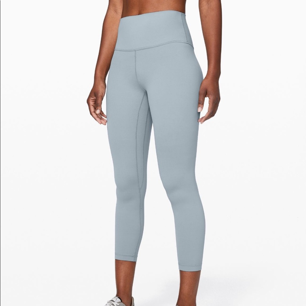 lululemon align pant II 25” in chambray